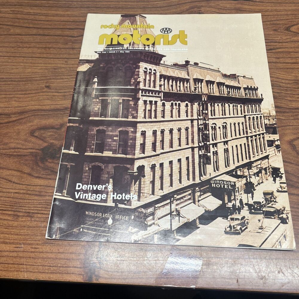 Rocky Mountain Motorist 59th Year Issue 5 May 1984